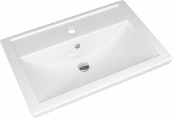 Opadiris Мебель для ванной Арабеско 70 с зеркалом подвесная белая – фотография-7